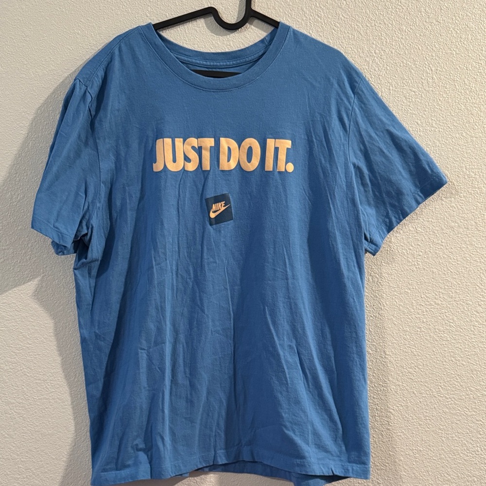 Nike Just Do It Blue Tee